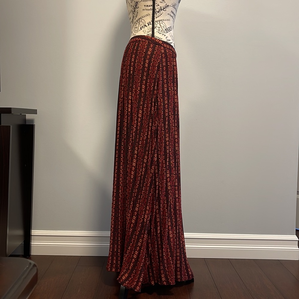 Lucy And Laurel Printed Multicolored Maxi Skirt - image 3